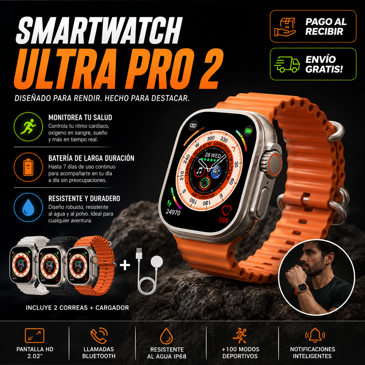 SMARTWATCH ULTRA PRO 2