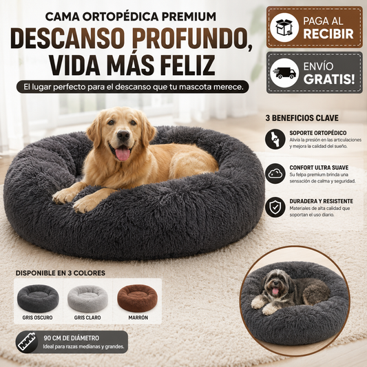 Cama Antiestrés Premium™ 90cm