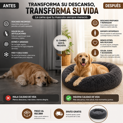 Cama Antiestrés Premium™ 90cm